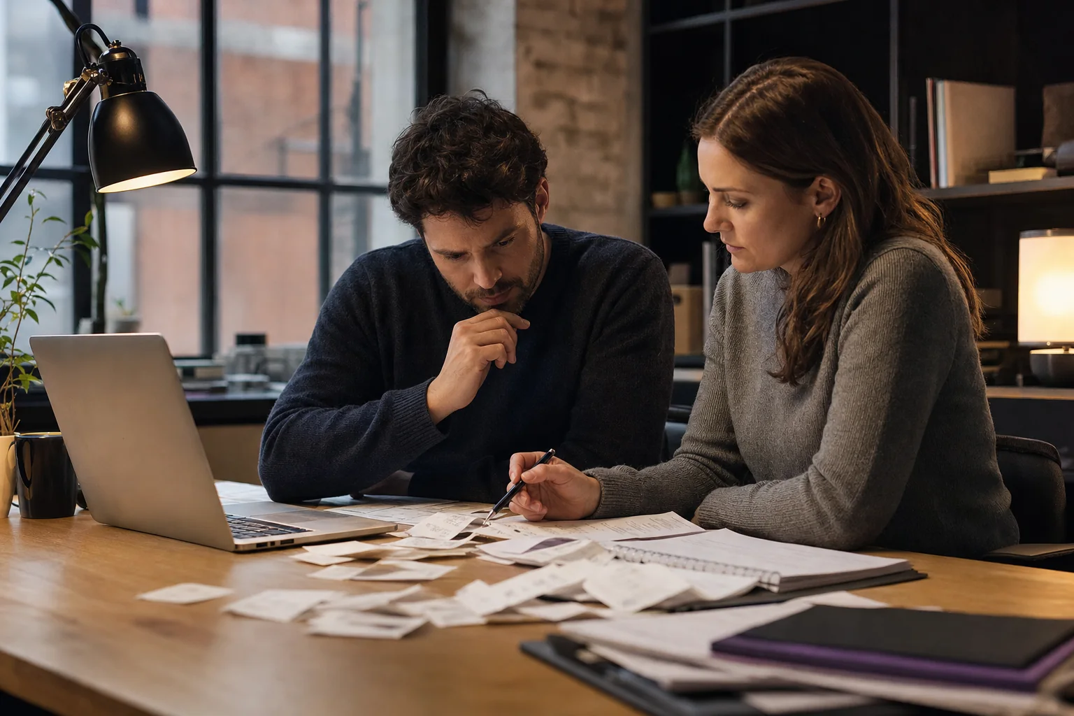 Founder and adviser identifying common startup financial mistakes